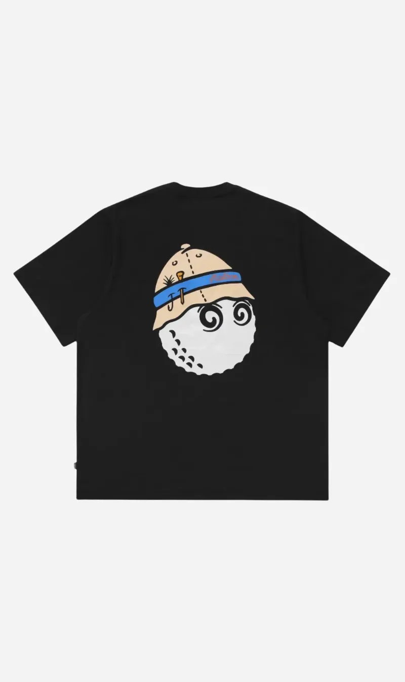 Malbon | Fishing Buckets Pocket T.Shirt - Black sold by Sisters & Co