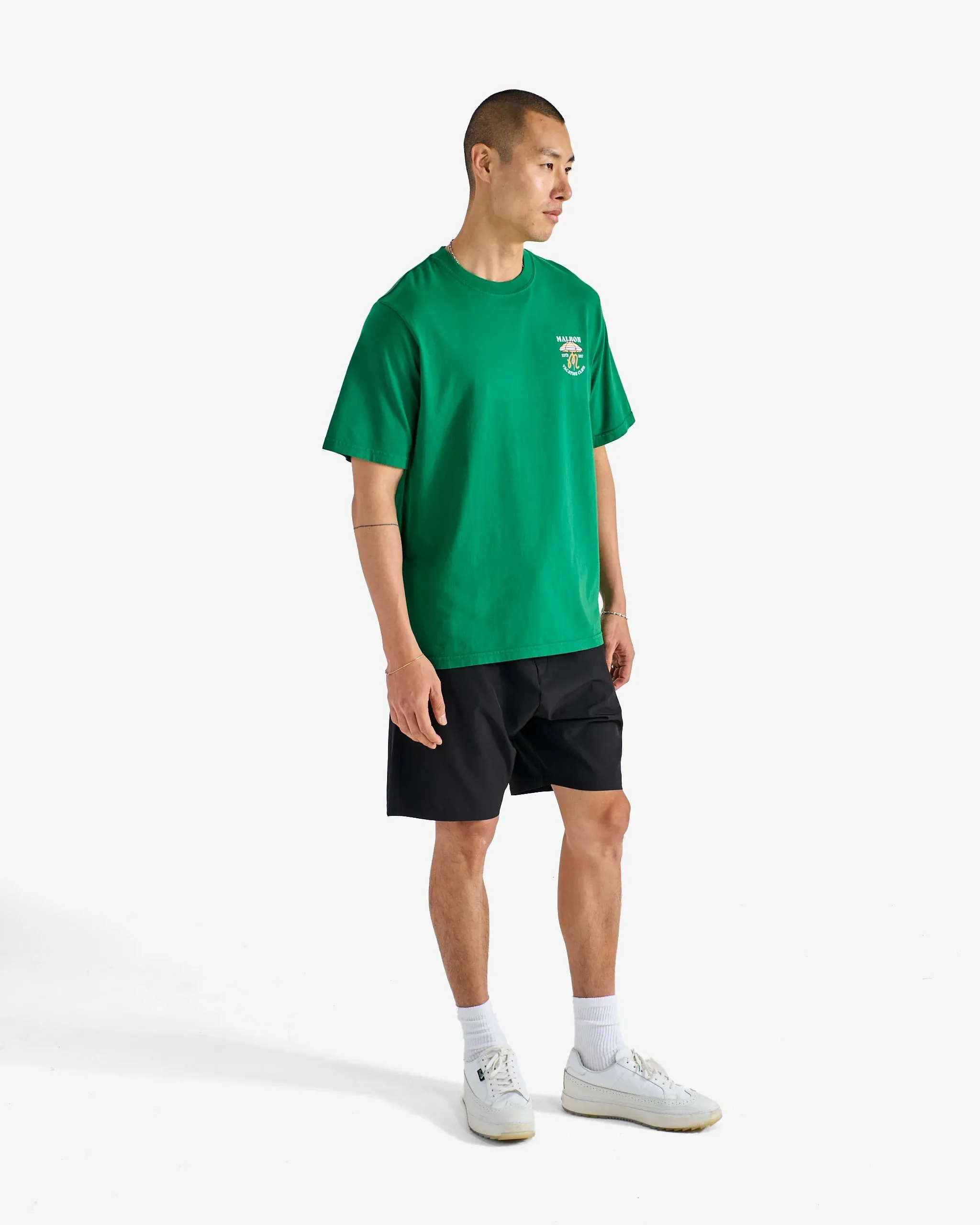Malbon | Vacation Club Tee - Kelly Green sold by Sisters & Co product image thumbnail 4