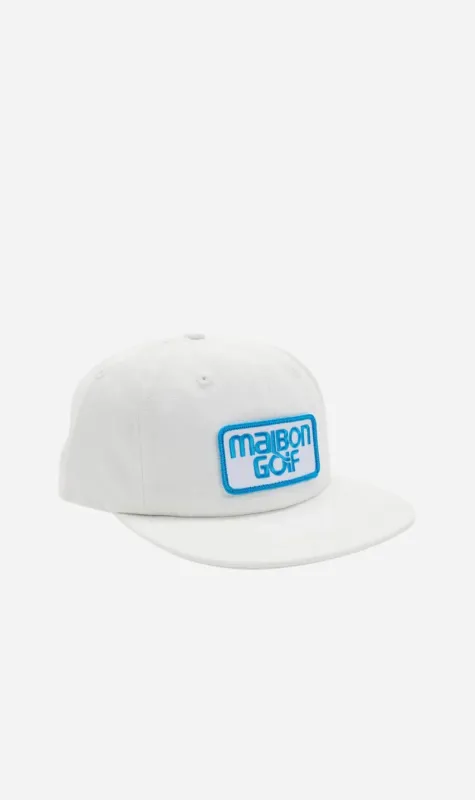 Malbon | Swing Oil Canvas Hat - White sold by Sister & Co