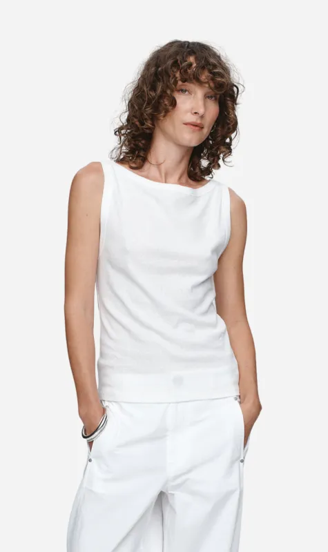 Marle | Jill Singlet - Ivory sold by Sister & Co