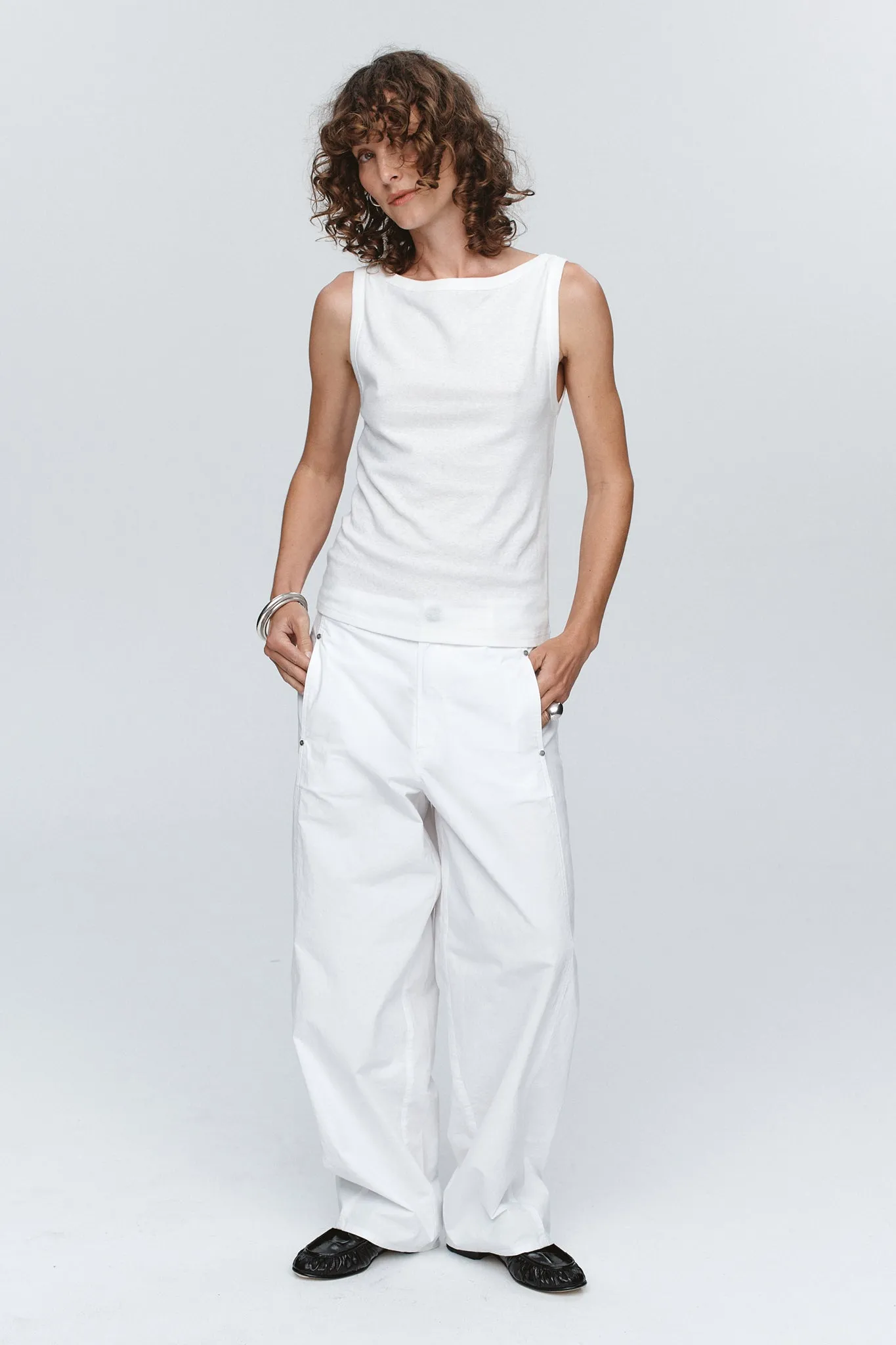 Marle | Jill Singlet - Ivory sold by Sister & Co product image thumbnail 3