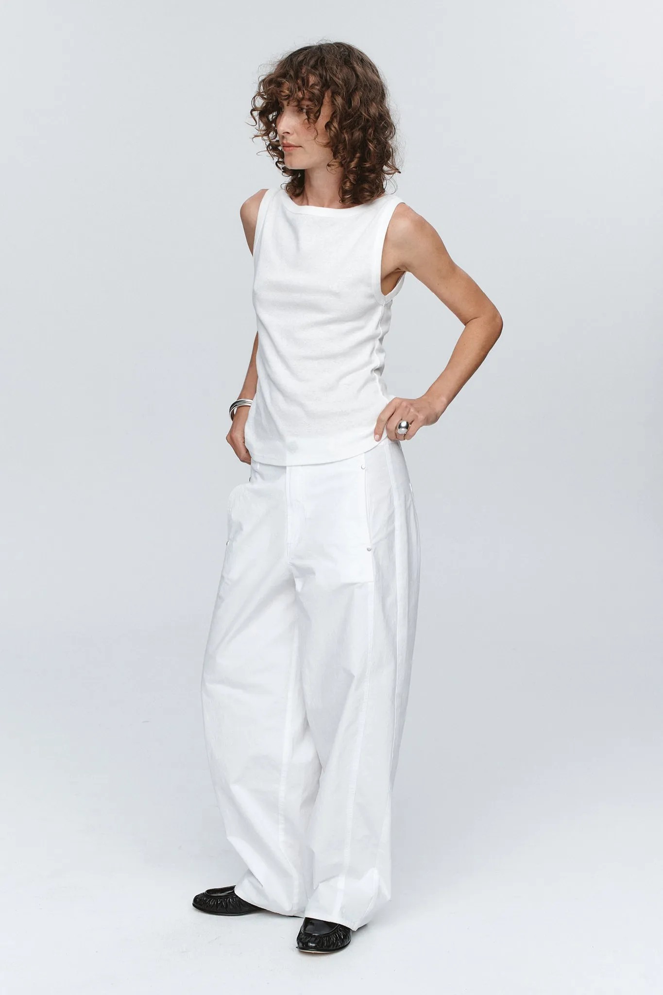 Marle | Jill Singlet - Ivory sold by Sister & Co product image thumbnail 4