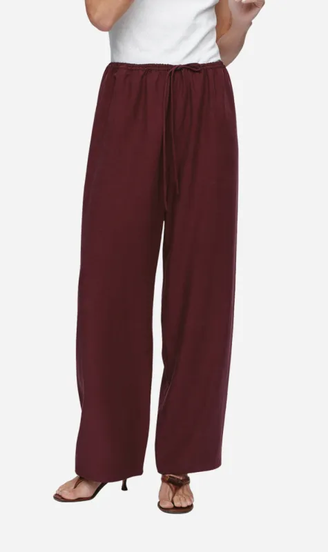Marle | Renee Pant - Pomegranate sold by Sister & Co
