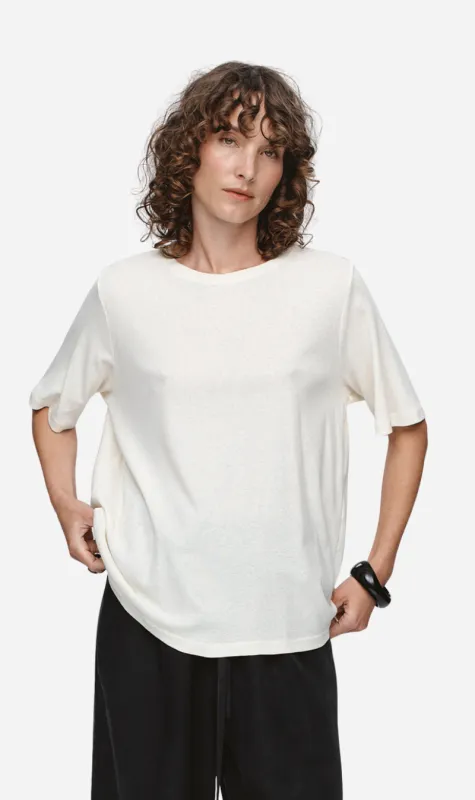 Marle | Kenna Tee - Creme sold by Sister & Co
