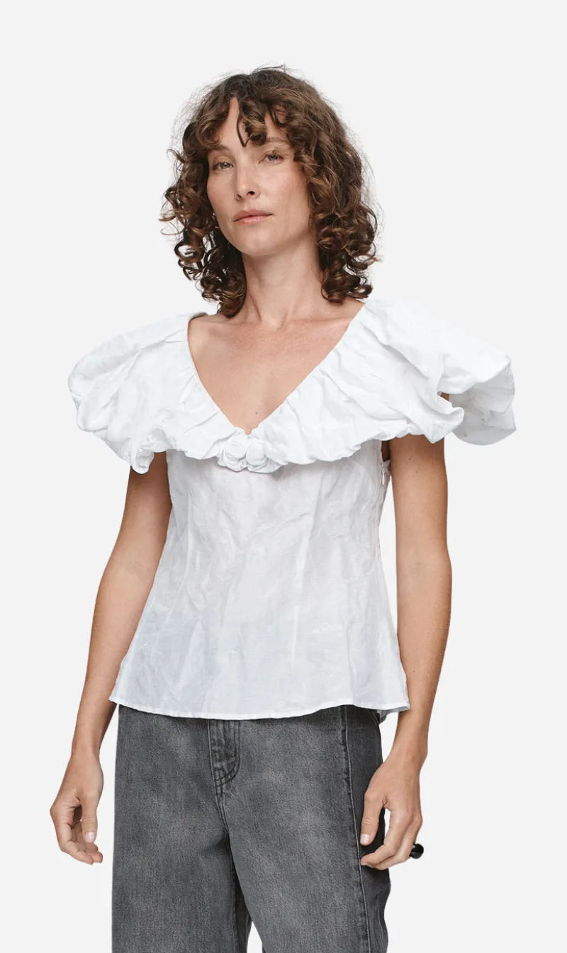 Marle | Andre Top - Ivory sold by Sisters & Co
