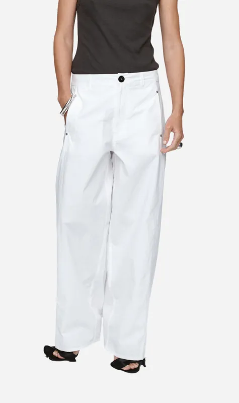 Marle | Sumiko Pant - Ivory sold by Sister & Co