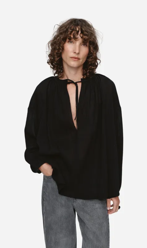 Marle | Valerie Top - Black sold by Sister & Co