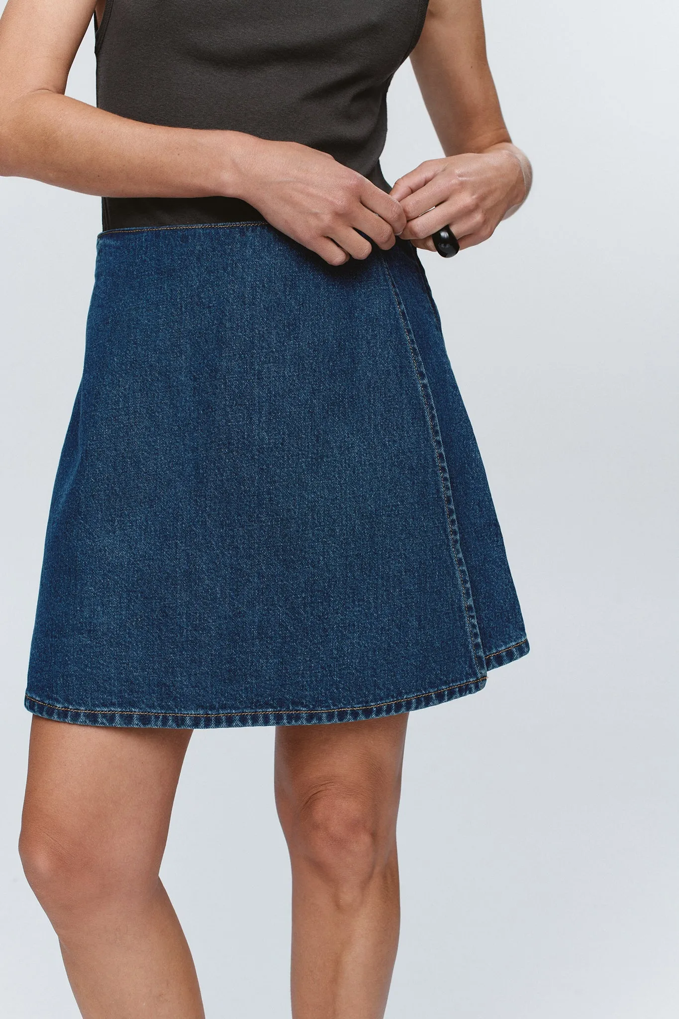 Marle | Finn Skirt - Washed Indigo sold by Sister & Co product image thumbnail 2