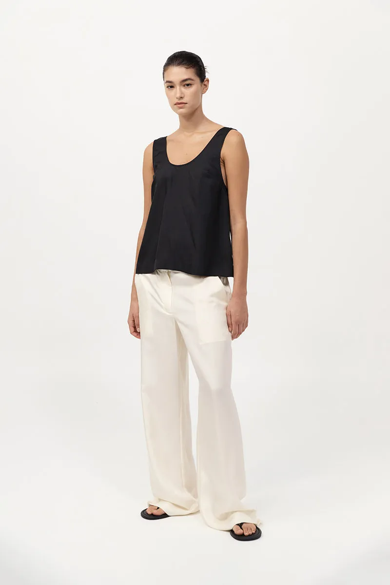 St Agni | Jordan Button Up Top - Black sold by Sisters & Co product image thumbnail 3