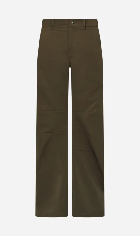 Wynn Hamlyn | Darted Trackpants - Khaki sold by Sisters & Co
