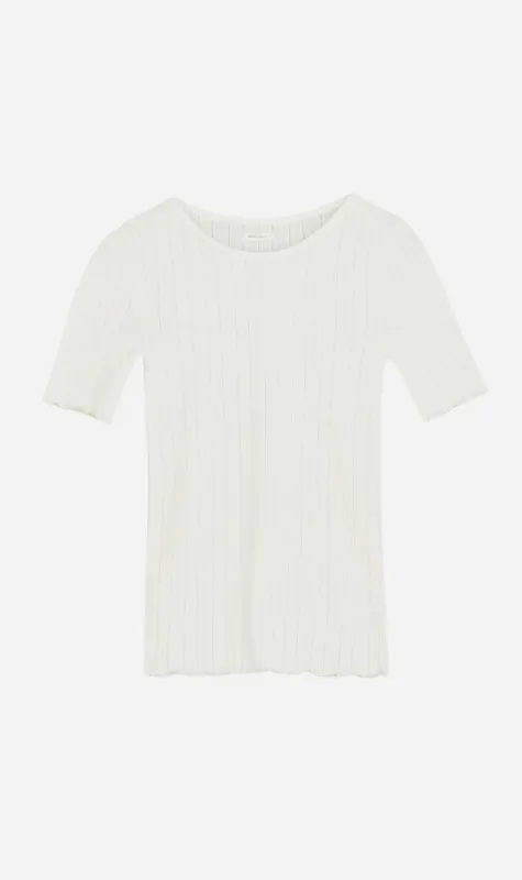 Skall Studio | Edie Tee - Off White sold by Sister & Co