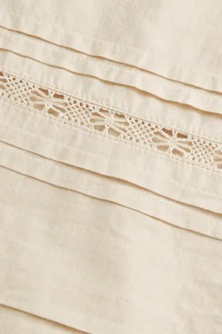 Skall Studio | Leaf Blouse - Antique Beige sold by Sisters & Co product image thumbnail 4