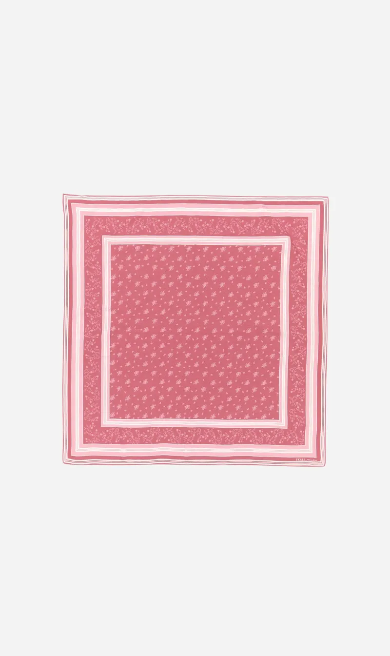 Skall Studio | Skall Classic Scarf 90x90 - Hot Pink sold by Sister & Co