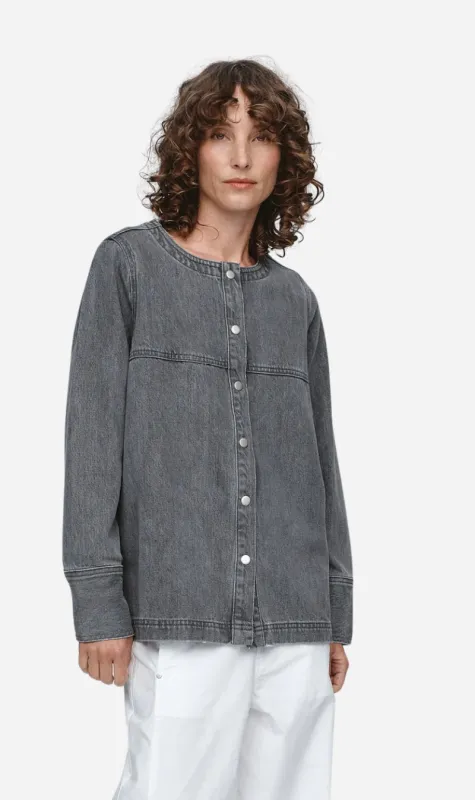 Marle | Seam Shirt - Stone sold by Sister & Co