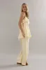Caitlin Crisp | Rio Top - Yellow Linen sold by Sister & Co