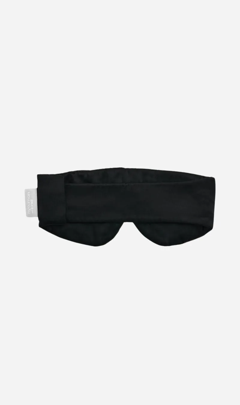Hyoumankind | Eye Mask - Silk Black sold by Sister & Co