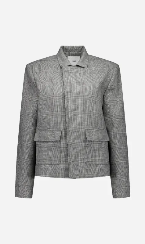 Rebe | Bianca Jacket - Houndstooth sold by Sister & Co