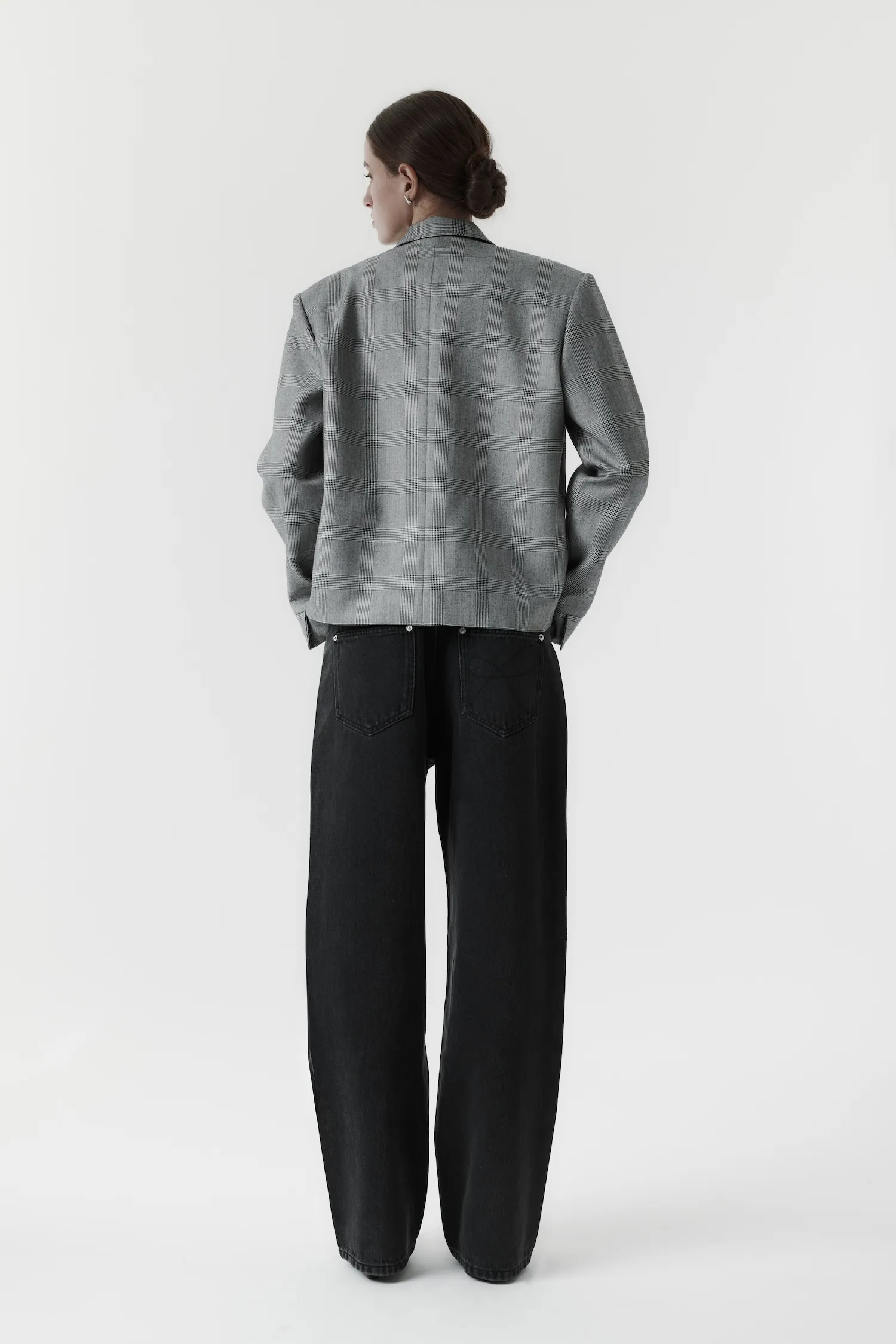 Rebe | Bianca Jacket - Houndstooth sold by Sisters & Co product image thumbnail 4