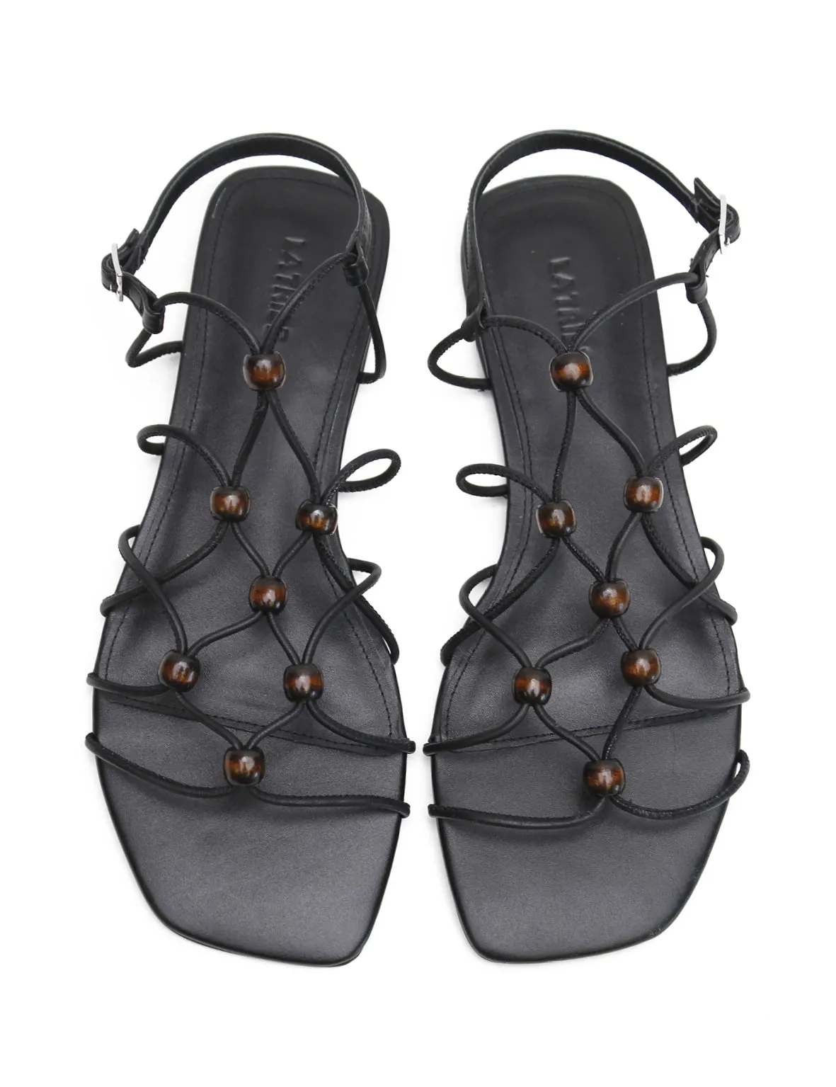 La Tribe | Lola Sandal - Black sold by Sisters & Co product image thumbnail 3