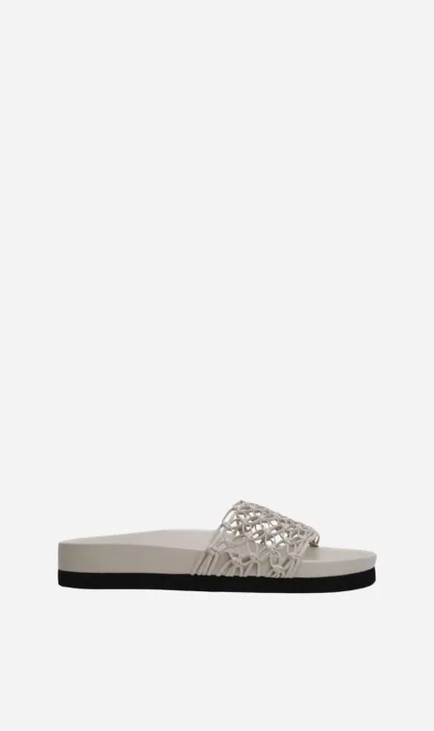 La Tribe | Tyla Slide - Cream sold by Sister & Co