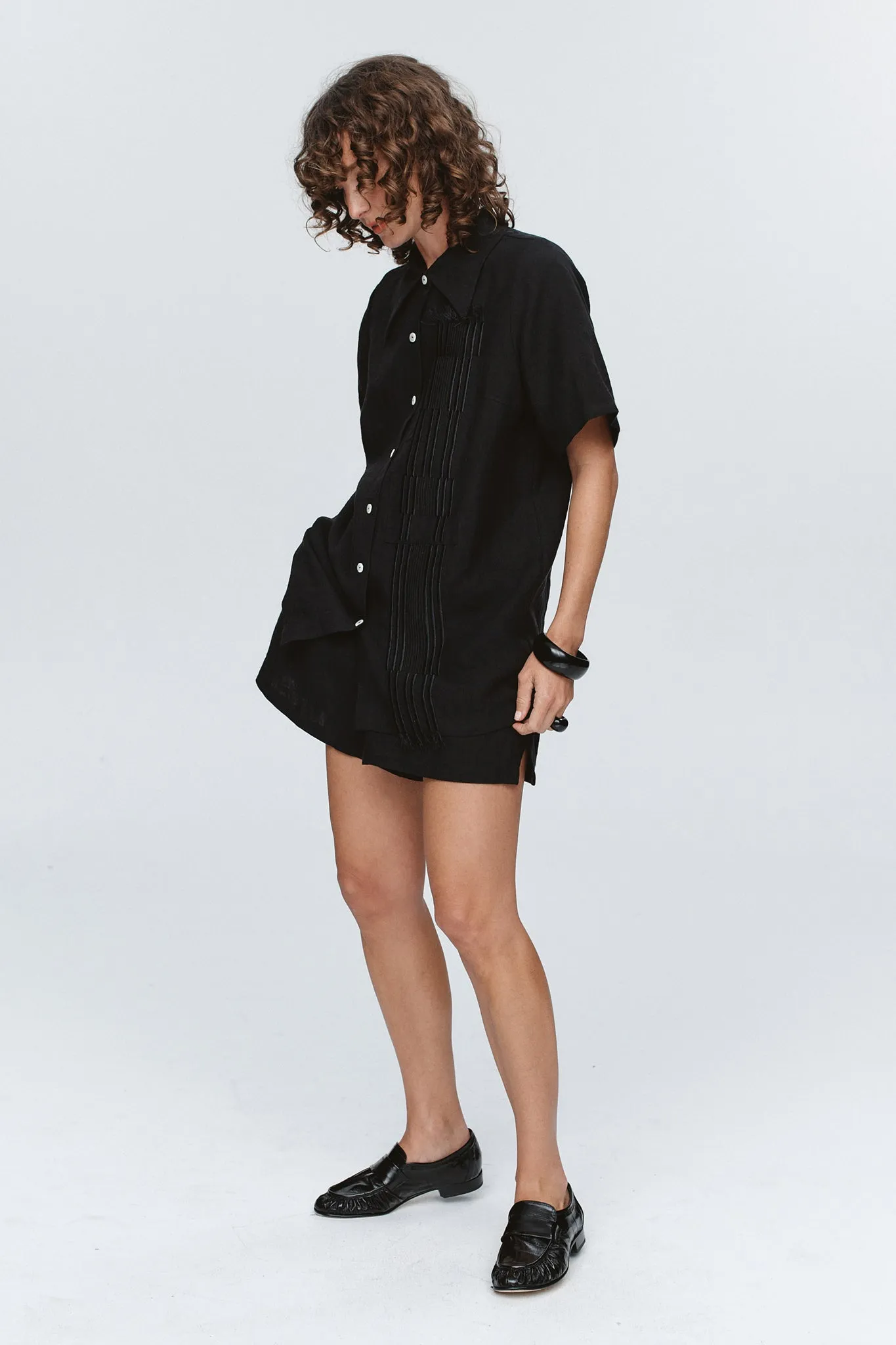 Marle | Atticus Shirt - Black sold by Sisters & Co product image thumbnail 2