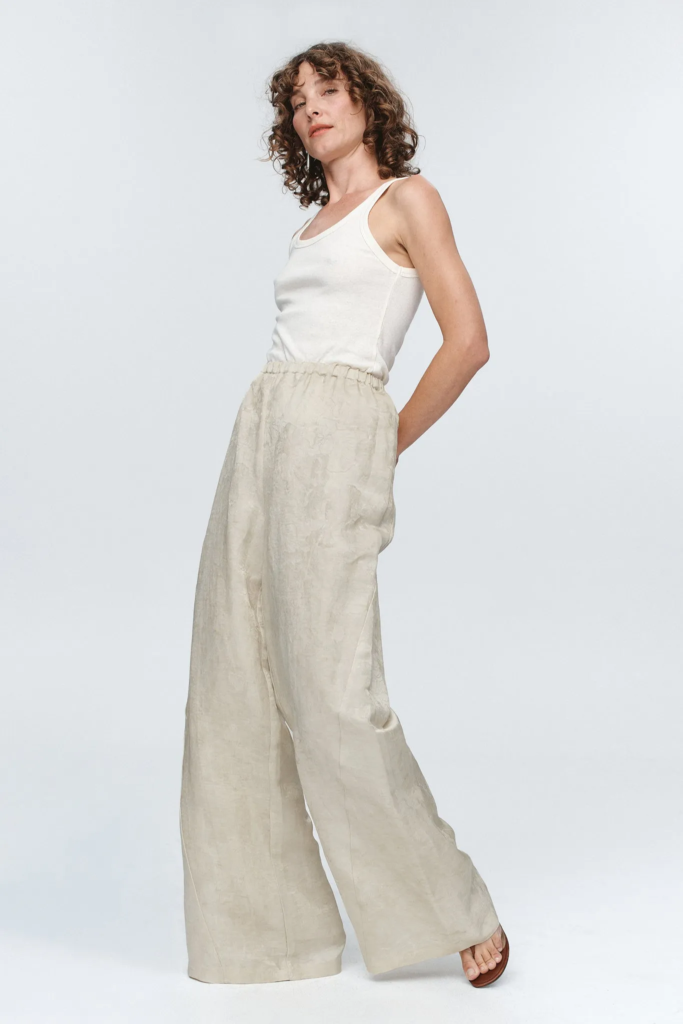 Marle | Alicia Pant - Moss sold by Sisters & Co product image thumbnail 2