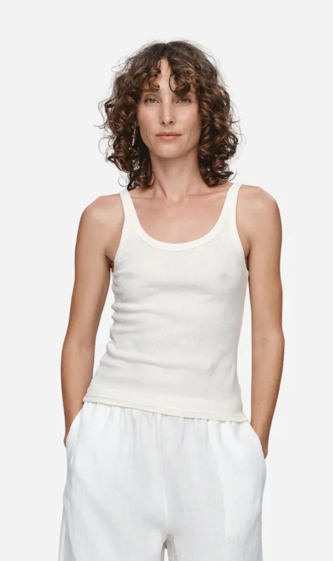 Marle | Sena Singlet - Creme sold by Sister & Co