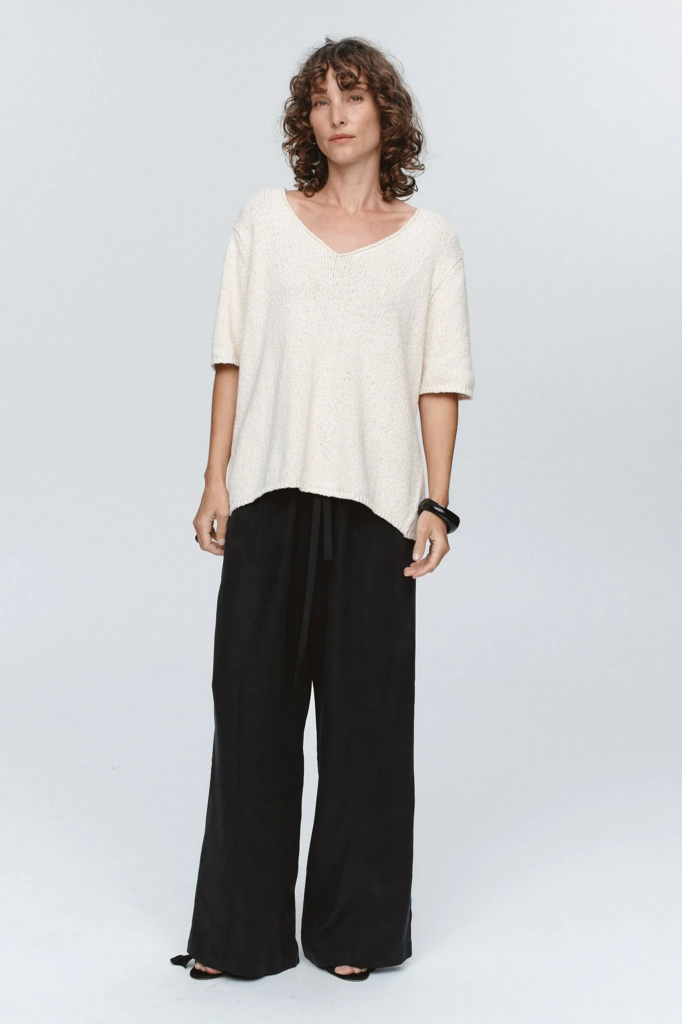 Marle | Nya Tee - Ivory sold by Sisters & Co product image thumbnail 2