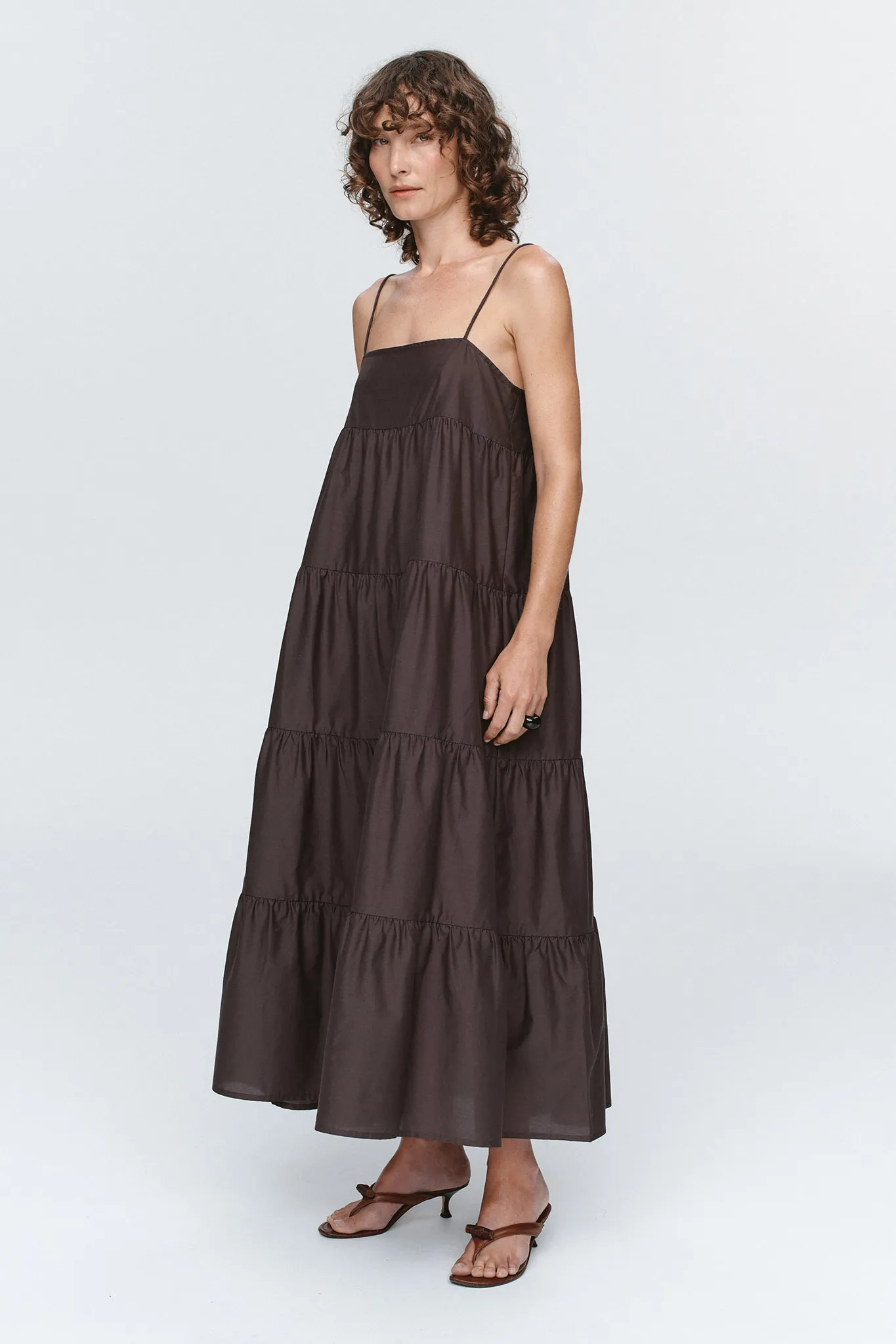Marle | Ophelia Dress - Tapenade sold by Sister & Co product image thumbnail 2