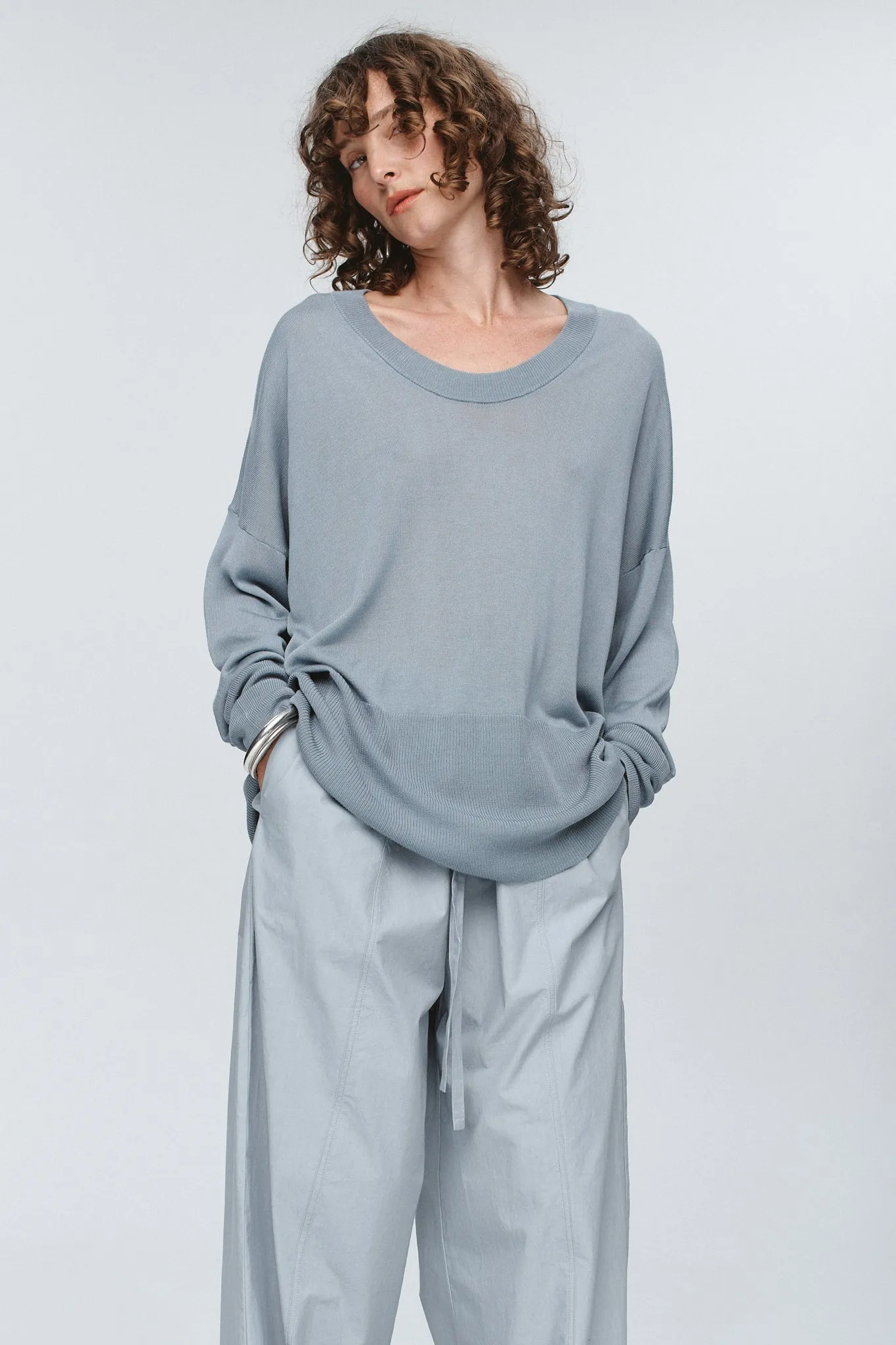 Marle | Hope Jumper - Bleu sold by Sister & Co product image thumbnail 2