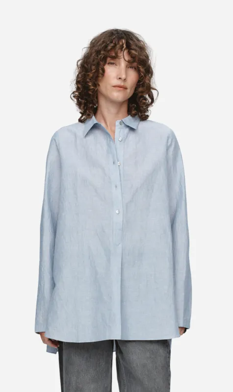 Marle | Tab Shirt - Bleu Stripe sold by Sister & Co