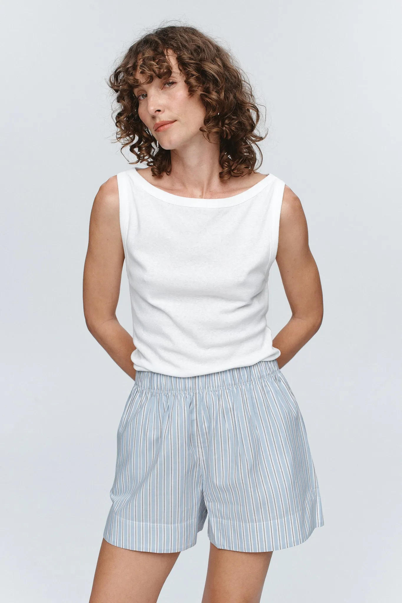 Marle | Alisa Short - Bleu Stripe sold by Sisters & Co product image thumbnail 2