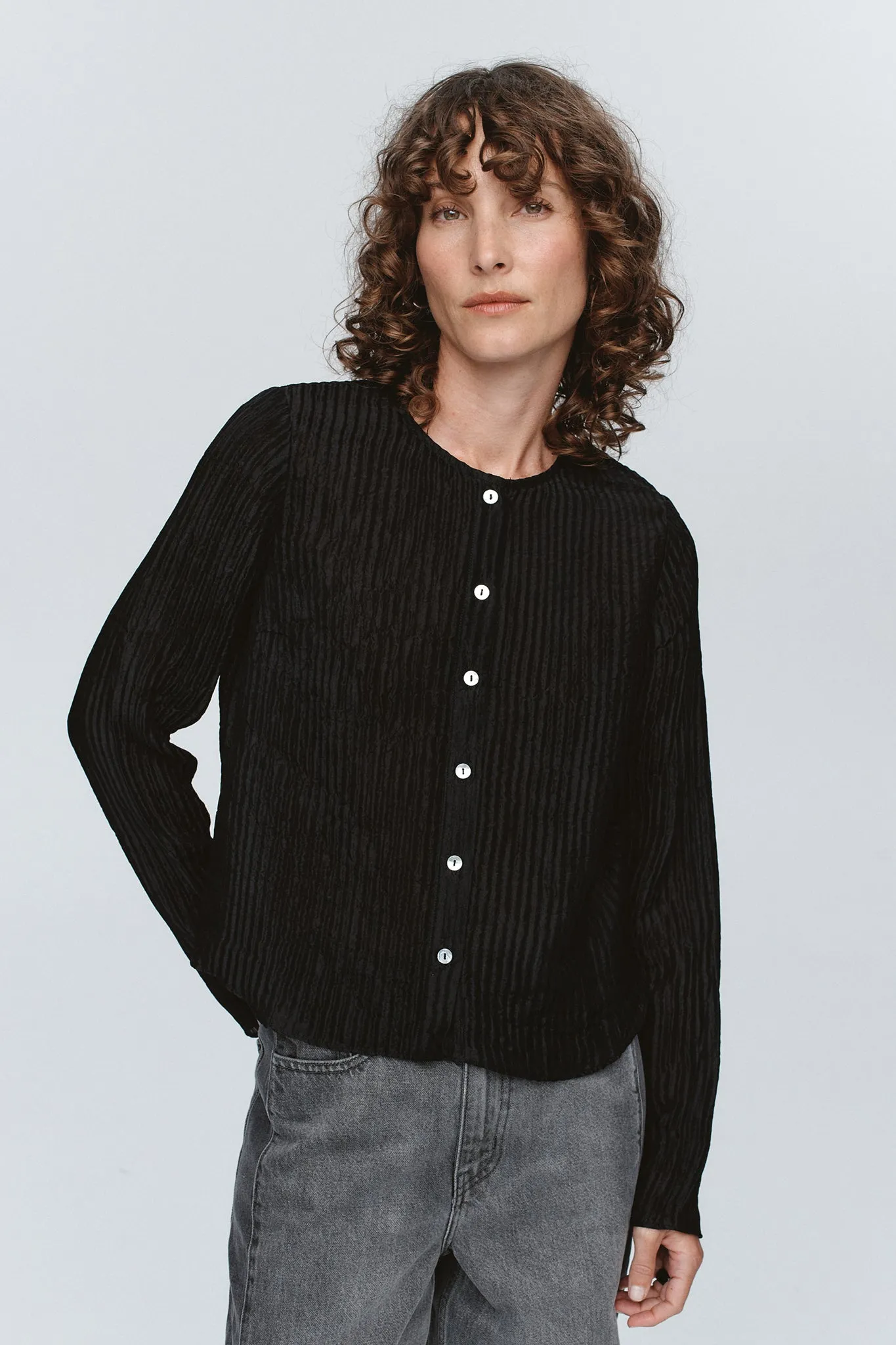 Marle | Lotus Evening Jacket - Black sold by Sister & Co product image thumbnail 2