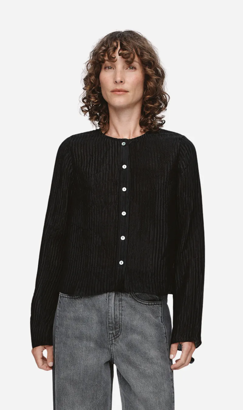 Marle | Lotus Evening Jacket - Black sold by Sister & Co