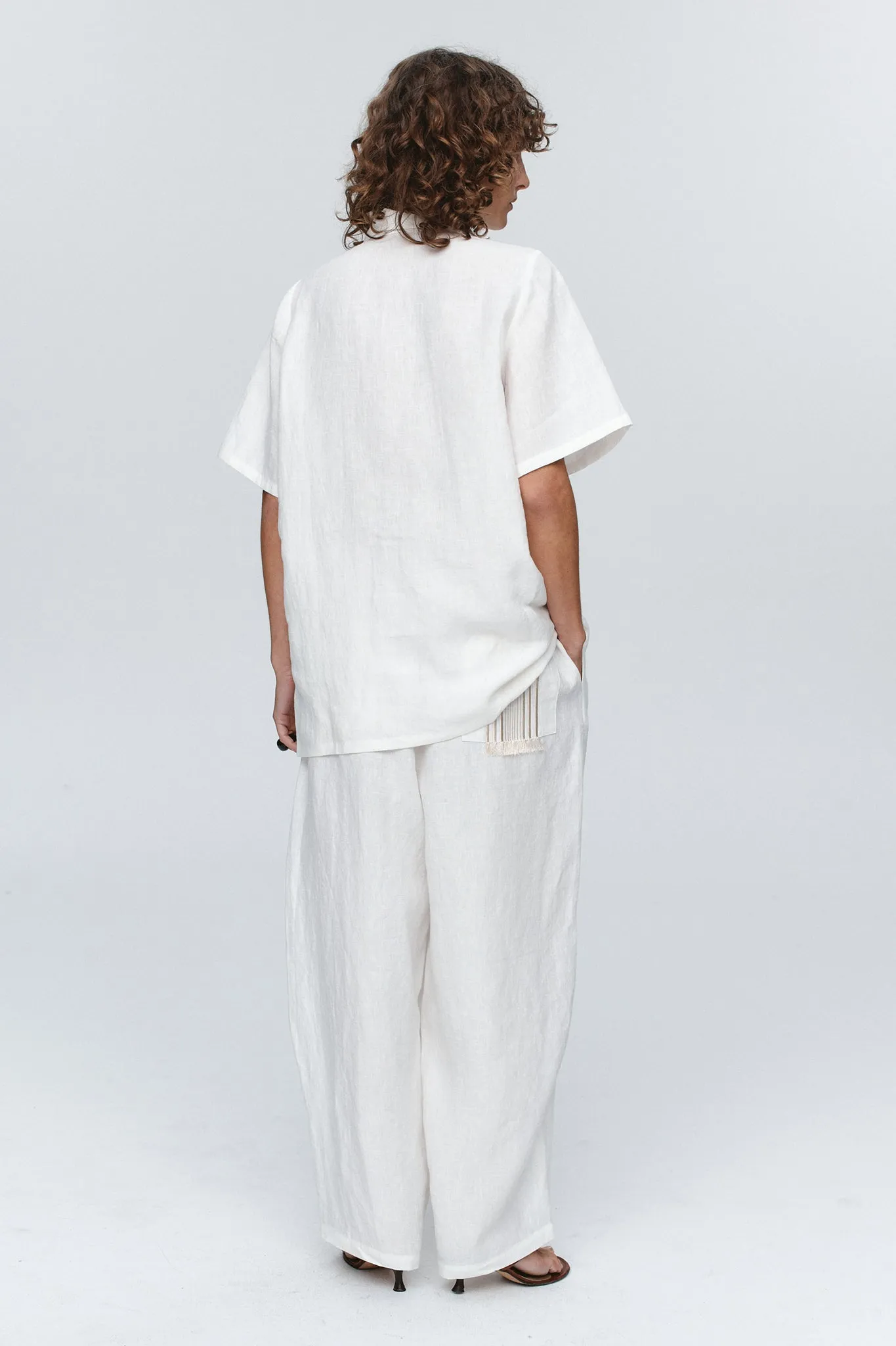 Marle | Atticus Shirt - Ivory sold by Sister & Co product image thumbnail 5