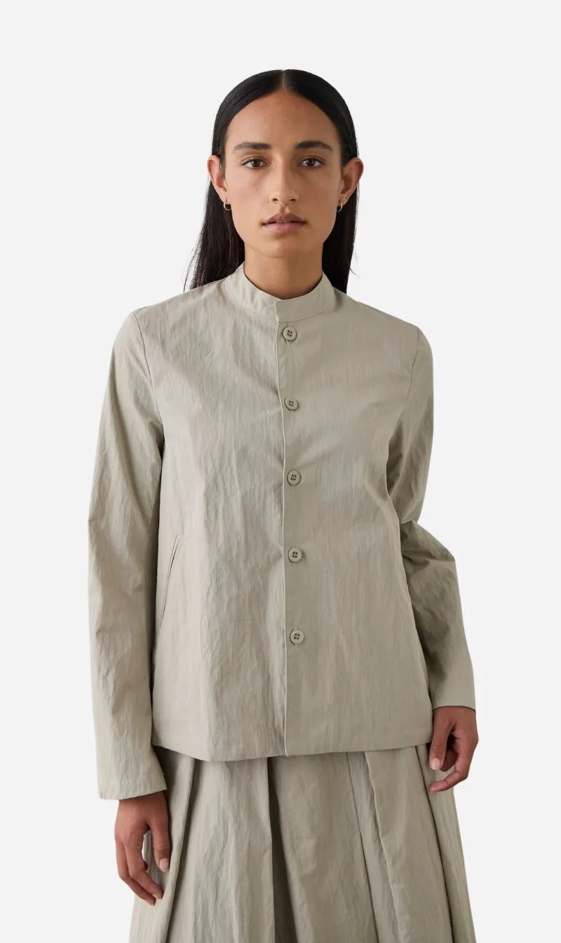 Laing | Mandarin Shirt Jacket - Pale Sage sold by Sister & Co