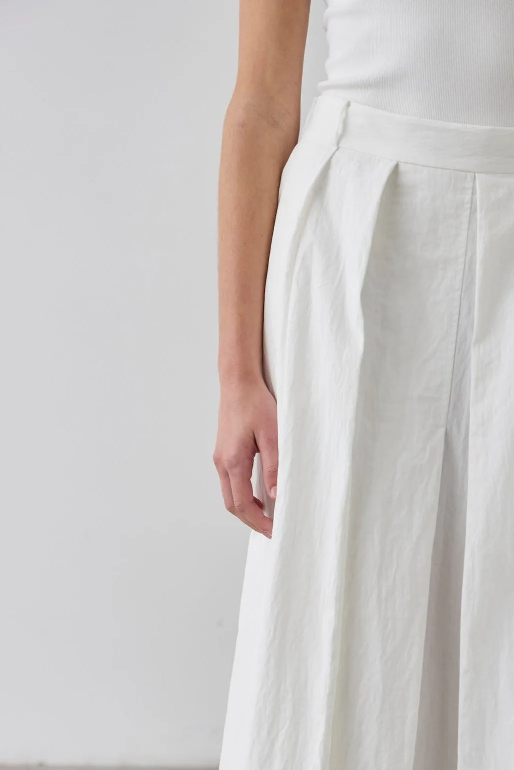 Laing | Full Pleated Skirt - White sold by Sisters & Co product image thumbnail 4