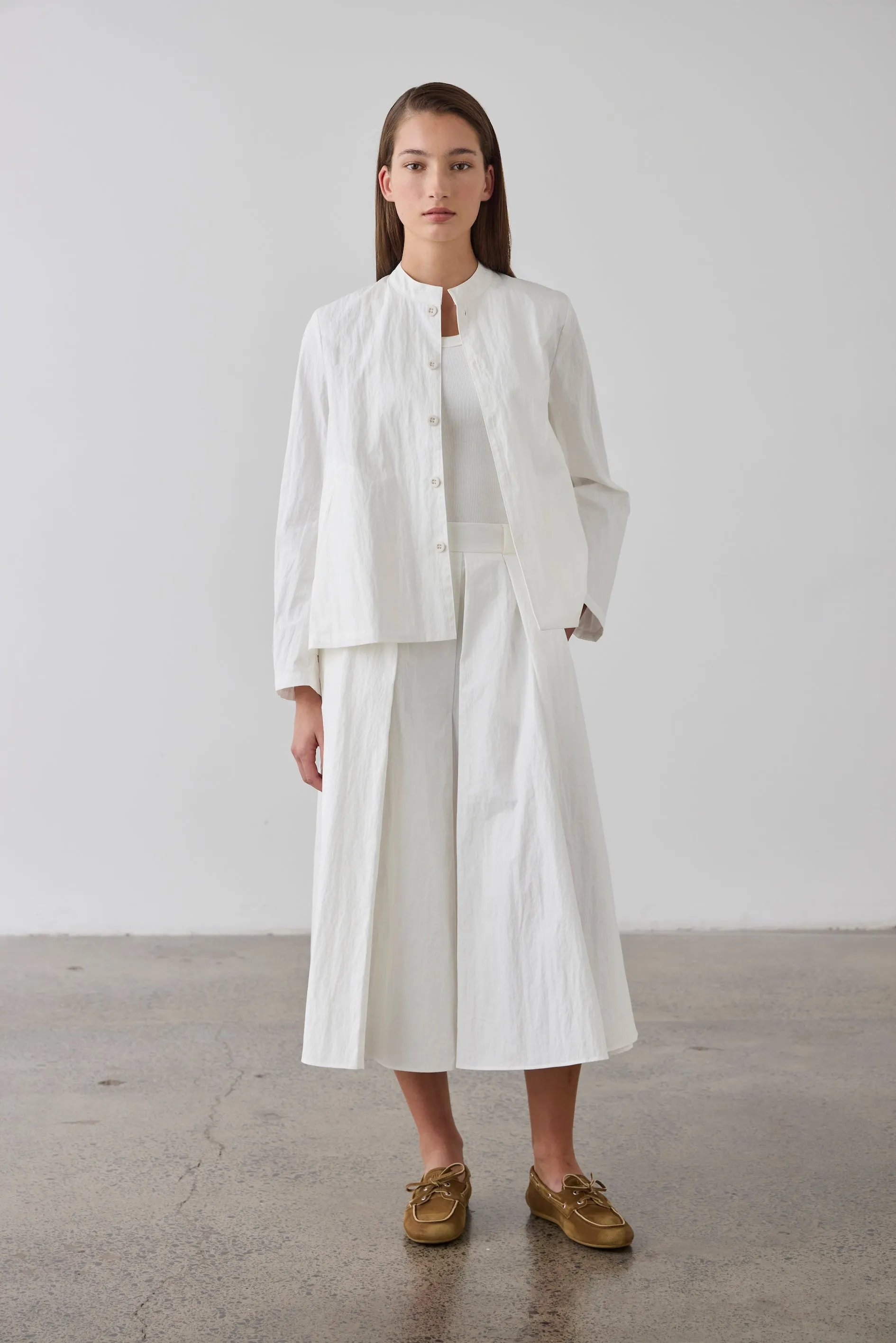 Laing | Full Pleated Skirt - White sold by Sisters & Co product image thumbnail 2