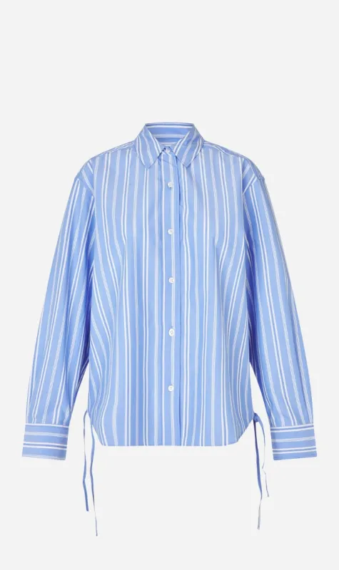 Samsoe Samsoe | Sacatan Shirt - Blue St. sold by Sister & Co