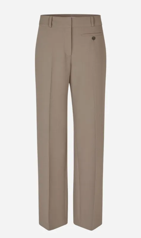 Samsoe Samsoe | Salaney Trousers - Dark Aluminum sold by Sisters & Co