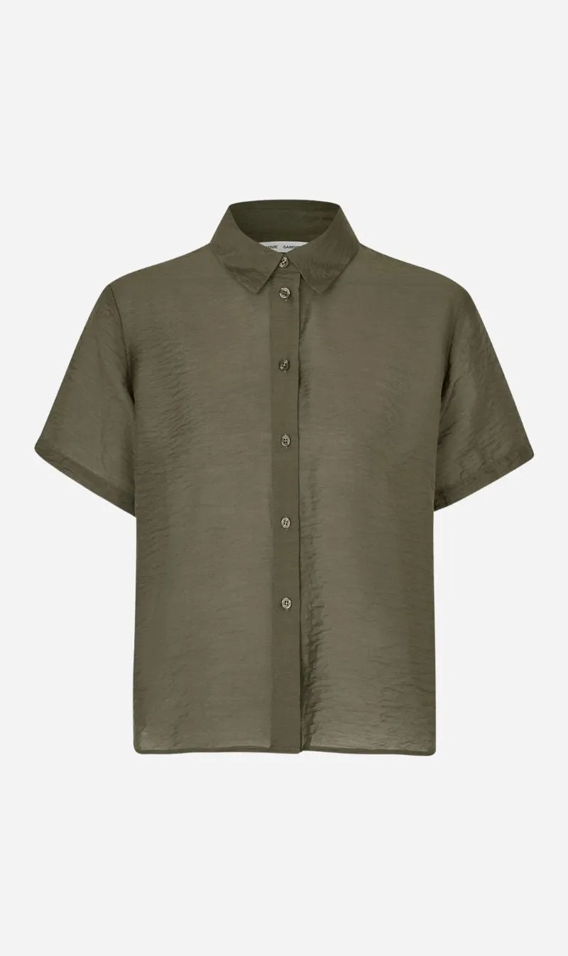 Samsoe Samsoe | Saminna SS Shirt - Deep Forest sold by Sister & Co
