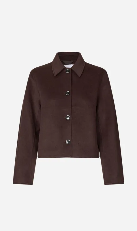 Samsoe Samsoe | Saholly Jacket - Black Coffee sold by Sister & Co