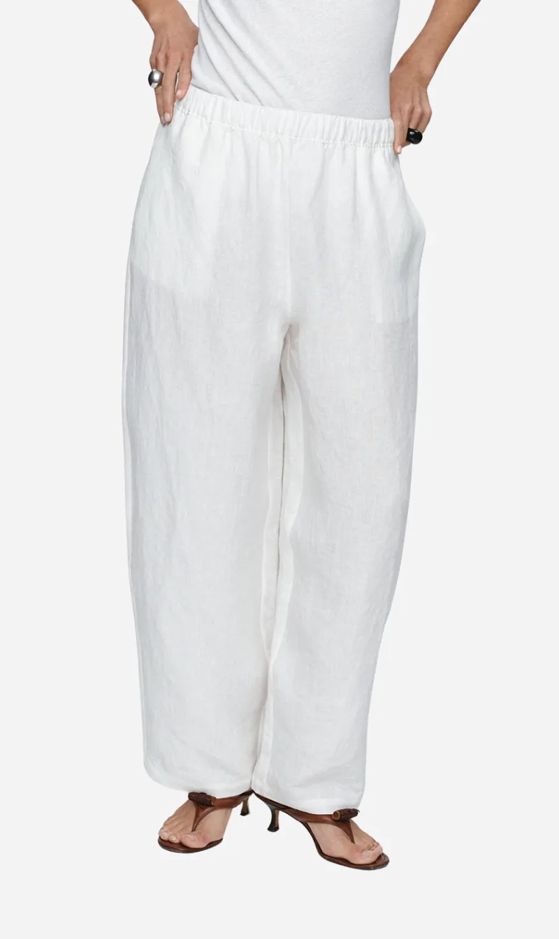 Marle | Atticus Pant - Ivory sold by Sisters & Co