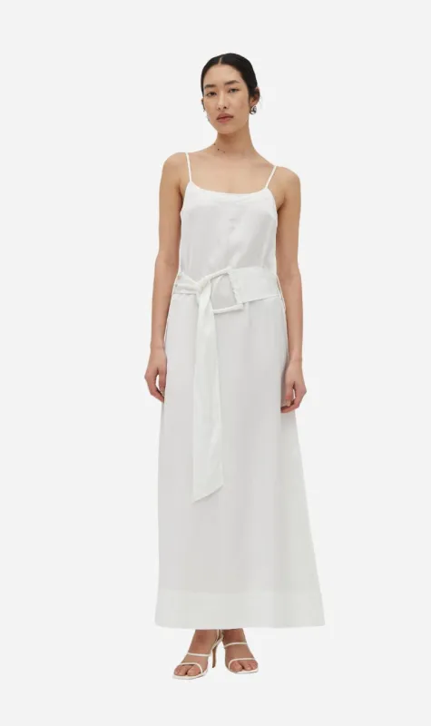 Third Form | Elysian Belted Maxi Dress - White sold by Sister & Co