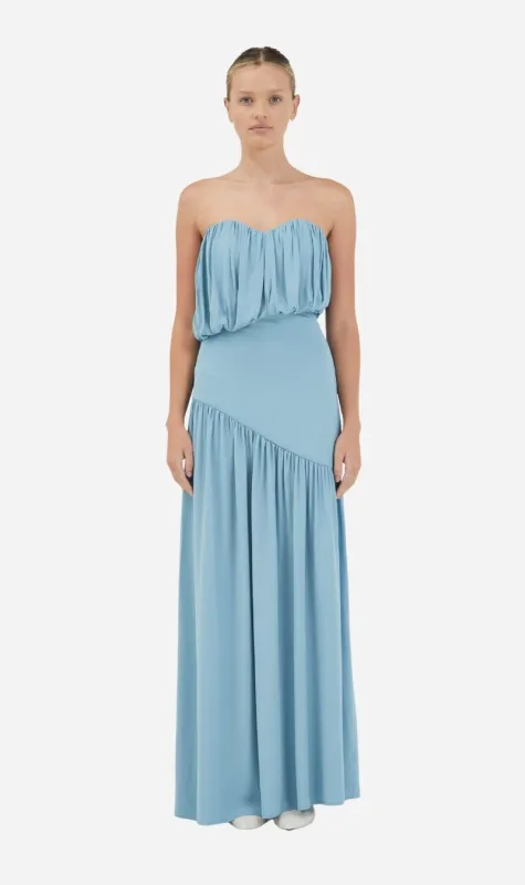 Third Form | Seraphic Strapless Maxi Dress - Aquatic sold by Sister & Co