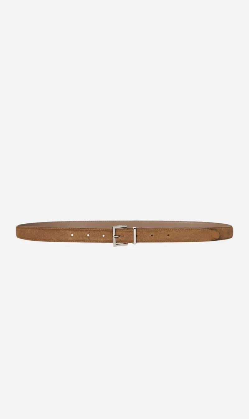 Frame Denim | The Suede Square Buckle Belt - Date sold by Sisters & Co
