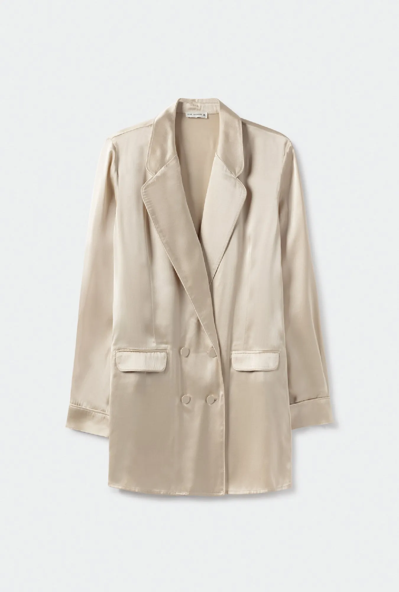 Silk Laundry | Relaxed Blazer - Hazelnut sold by Sisters & Co product image thumbnail 5