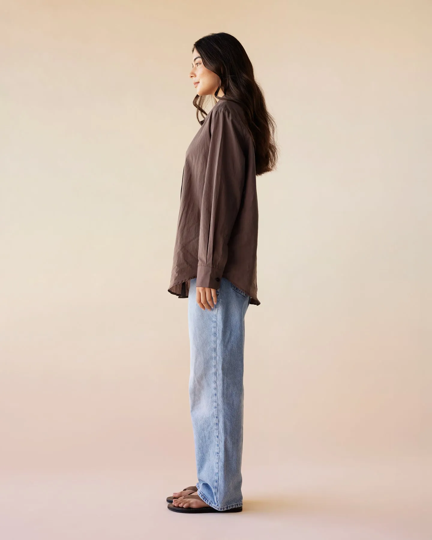 Dear Dylan | Sundown Shirt - Walnut sold by Sisters & Co product image thumbnail 5