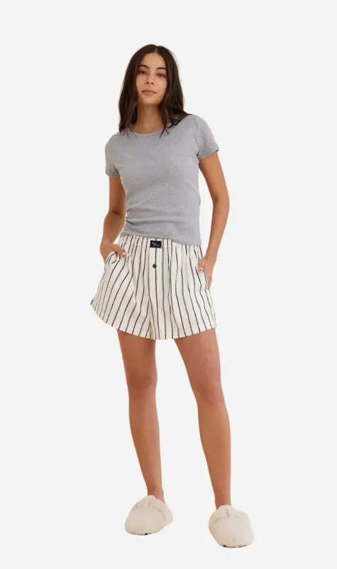 Dear Dylan | Boxer Short - Ink Stripe sold by Sister & Co