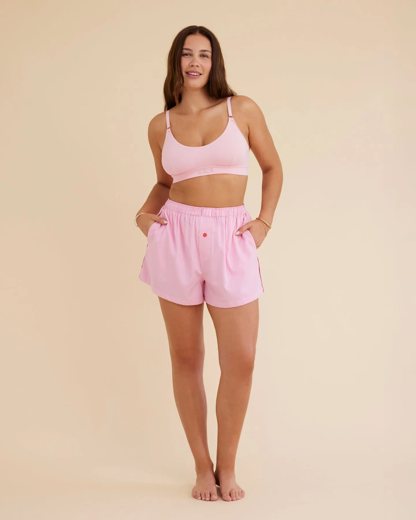 Dear Dylan | Boxer Short - Peony Piped sold by Sisters & Co product image thumbnail 5